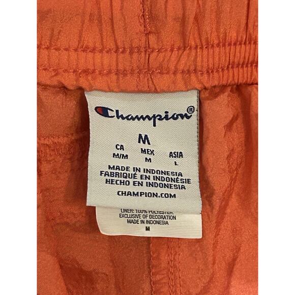 NWT Champion/ Urban Outfitters Coral Heat Windbreaker Pants Women's size M - Picture 5 of 5
